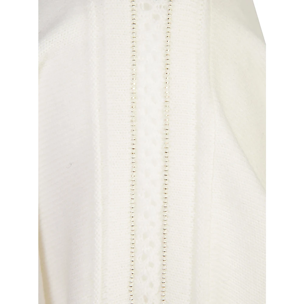Fabiana Filippi Crème Sweatshirt Aw24 Dameskleding Beige Dames