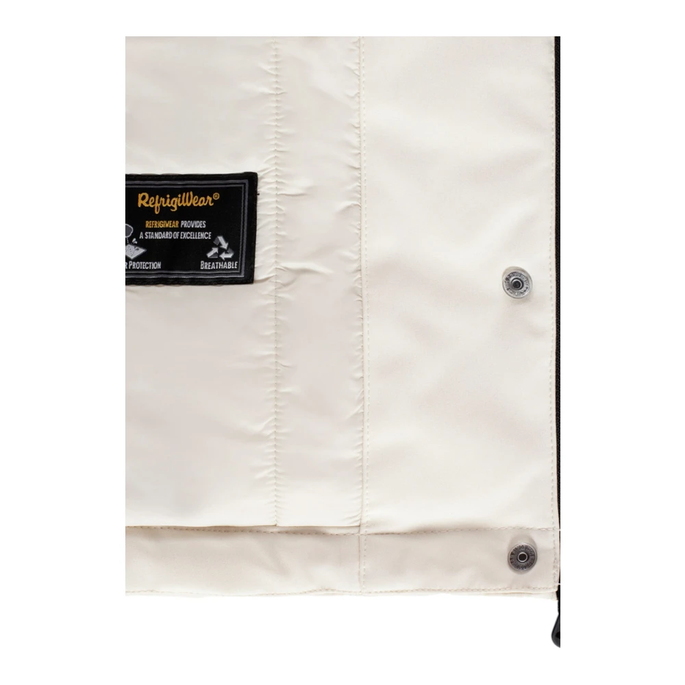 RefrigiWear Witte Winterjassen White Dames