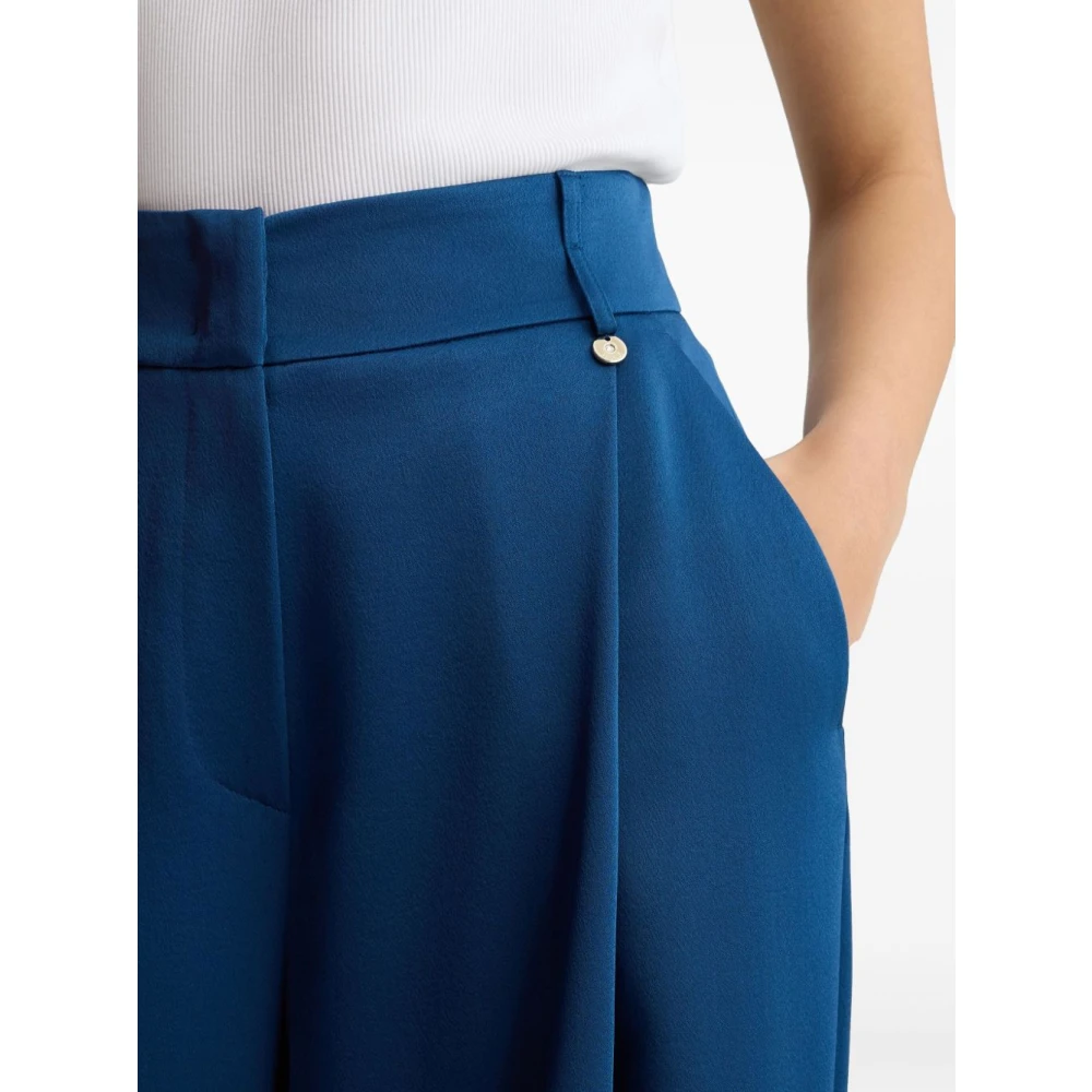 Liu Jo Blauwe elegante broek dameskleding Blue Dames