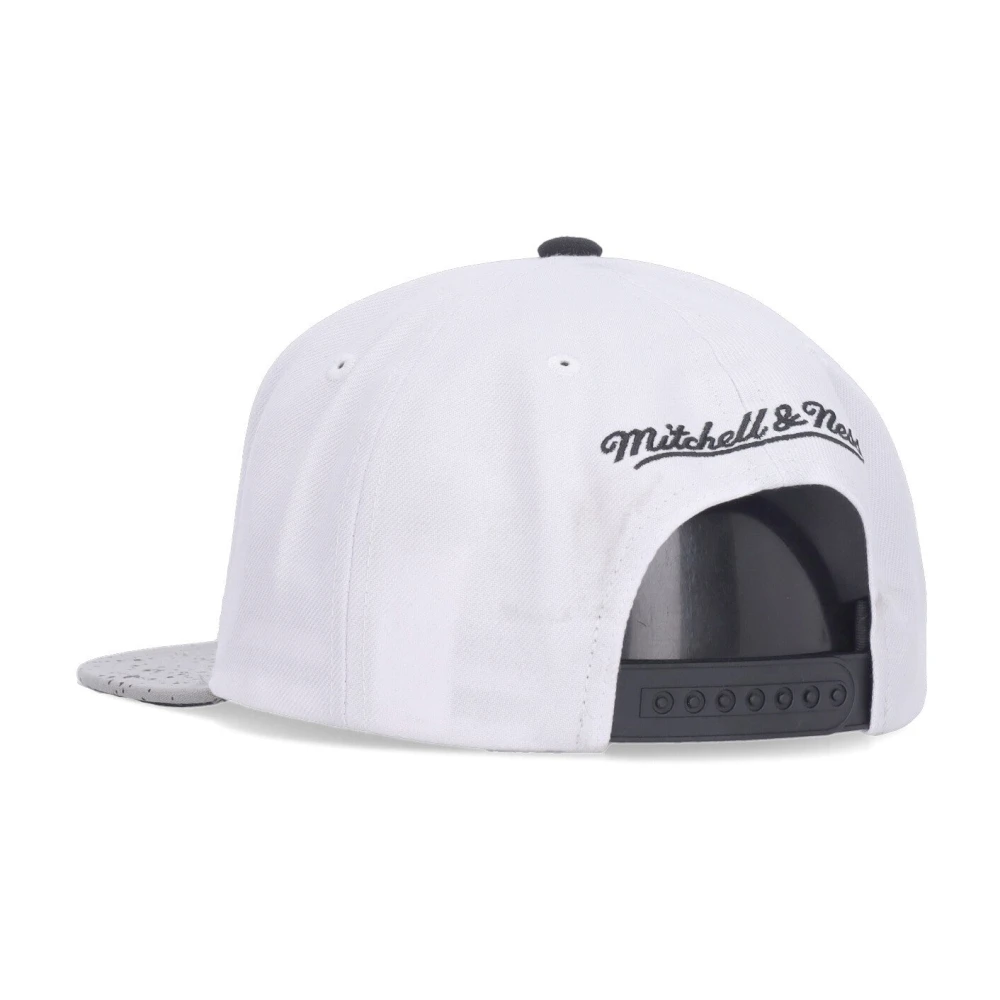 Mitchell & Ness Grizzlies 3D Logo Snapback Cap White Heren