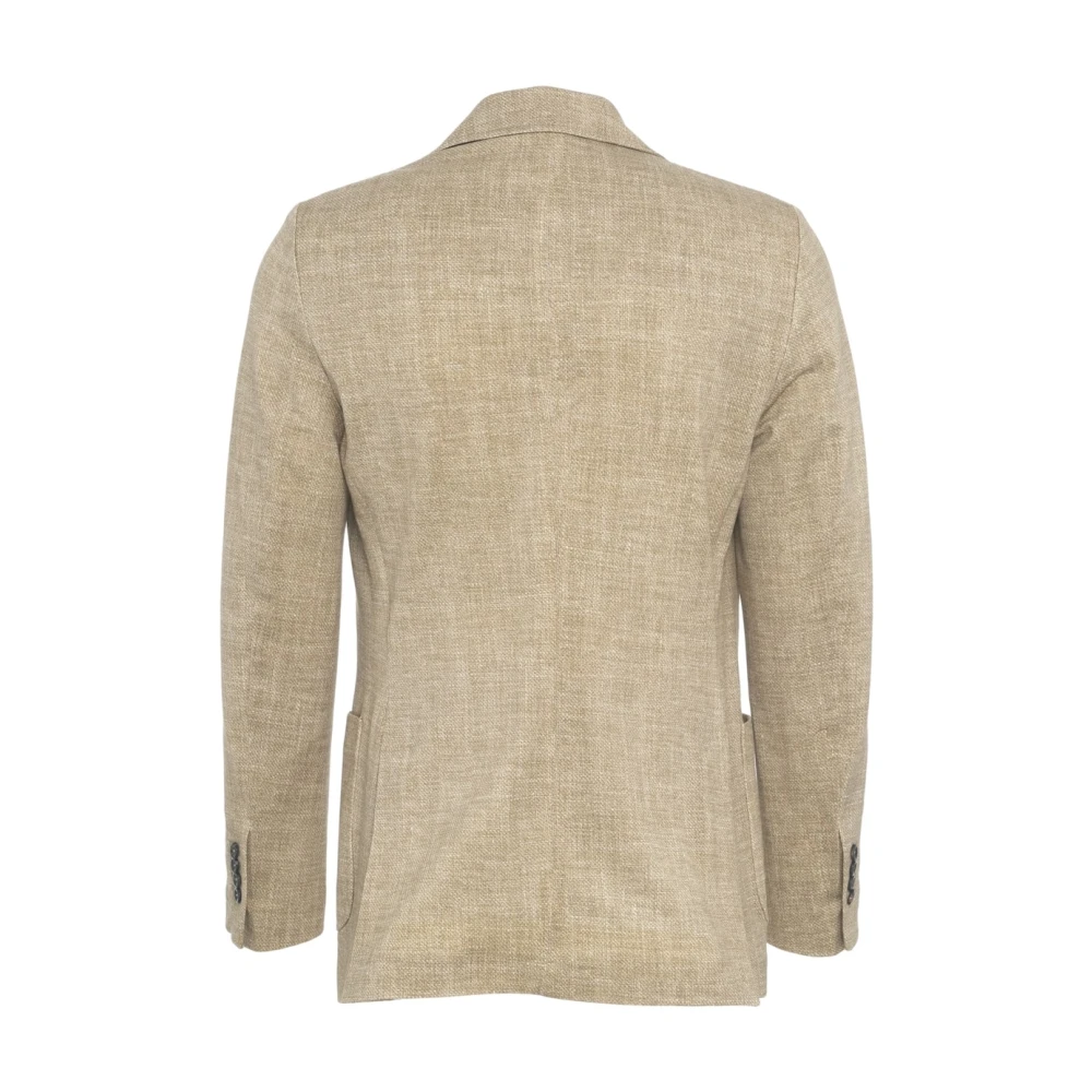Circolo 1901 Beige Blazer Easy Jacket Beige Heren