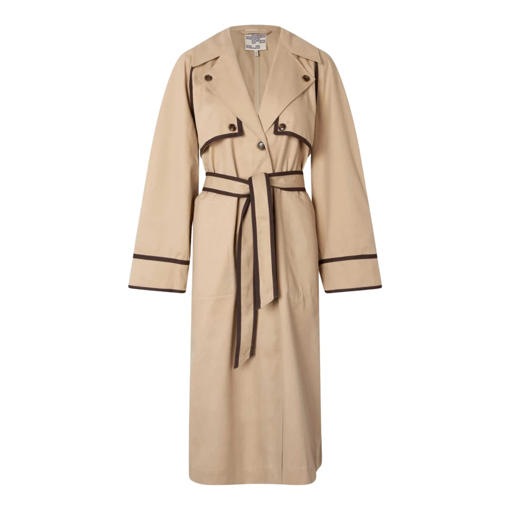 BAUM UND PFERDGARTEN Trenchcoat met grote knoopsluitingen Brown Dames