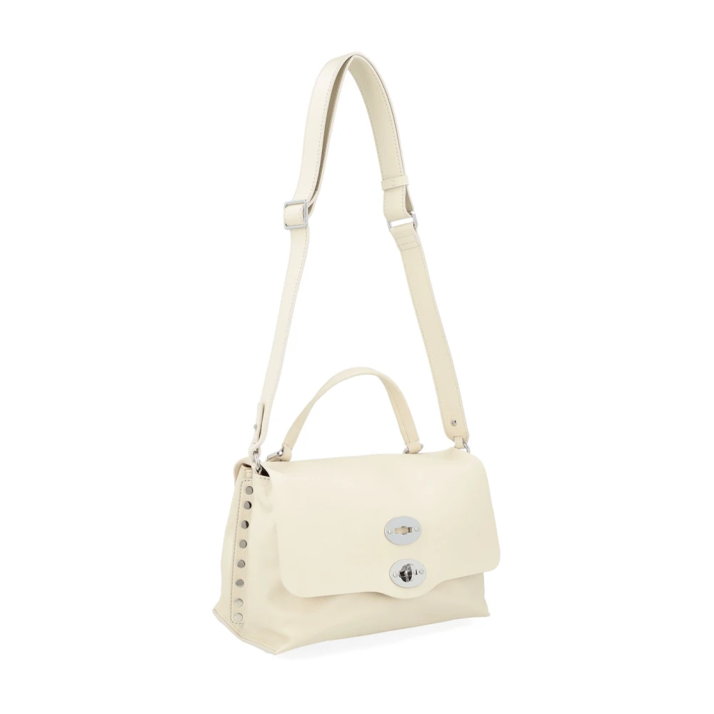 Zanellato Witte Postina Saeta Schoudertas White Dames