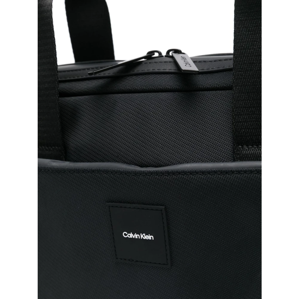 Calvin Klein Zwarte tassen voor een stijlvolle uitstraling Black Heren