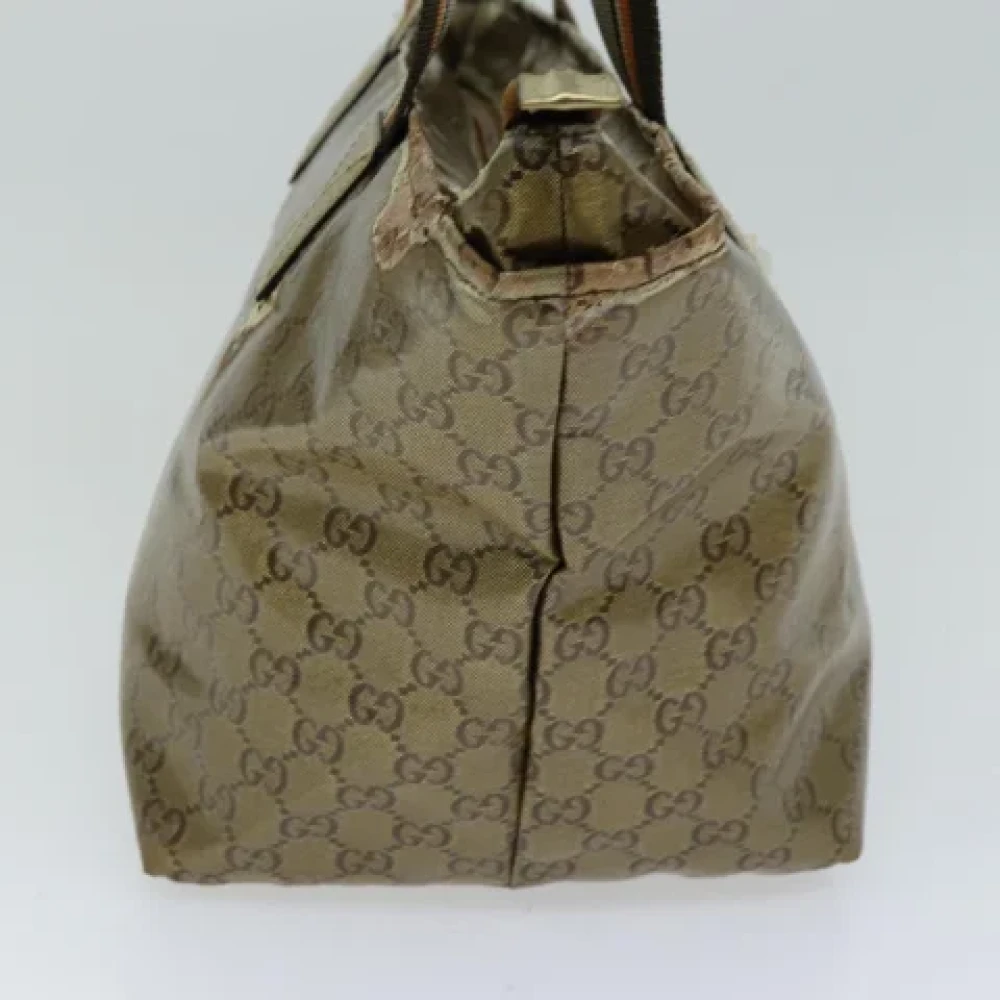 Gucci Vintage Pre-owned Canvas totes Yellow Dames