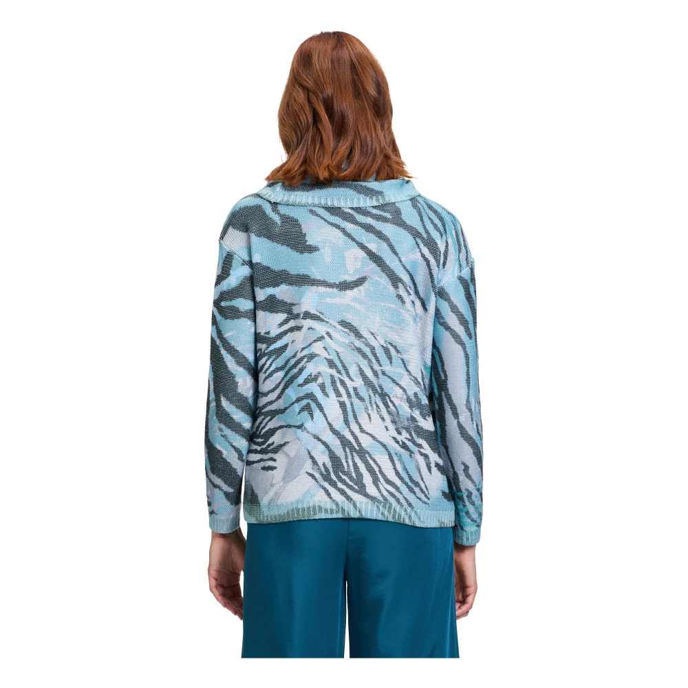 Betty Barclay Gebreide trui met print Multicolor Dames
