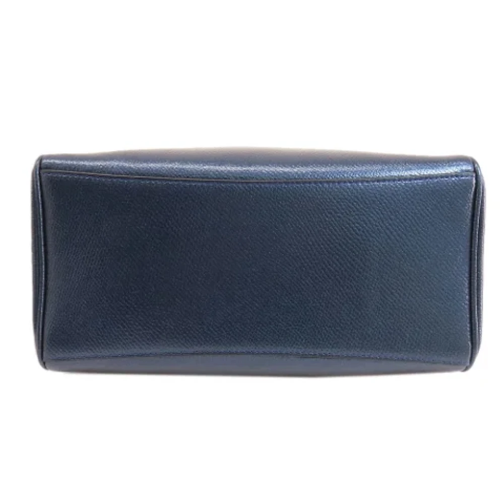 Coach Pre-owned Leather handbags Blue Dames