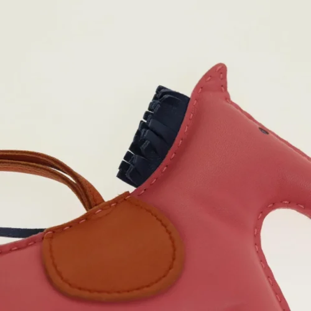 Hermès Vintage Pre-owned Leather key-holders Pink Dames