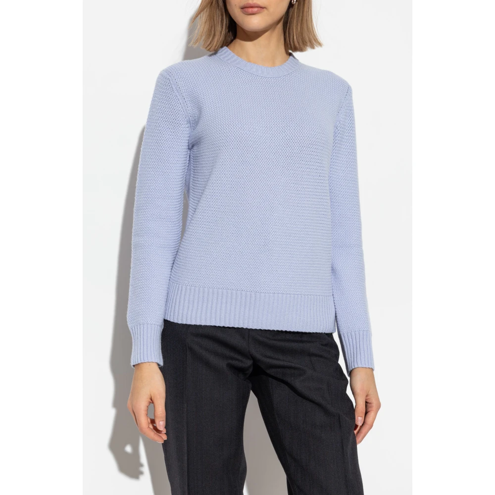 Bottega Veneta Kasjmier trui Blue Dames