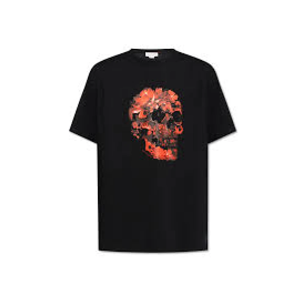 Alexander mcqueen Casual Katoenen T-shirt Black Heren