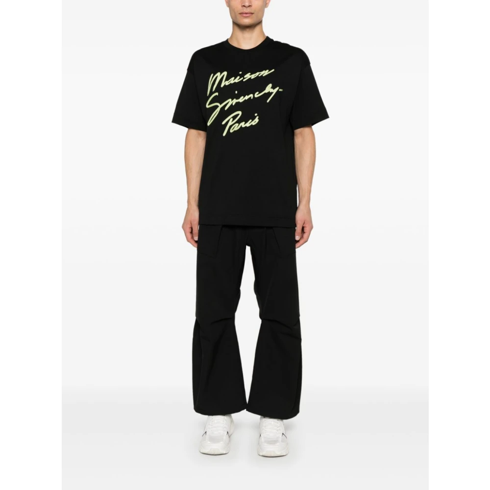 Givenchy Katoenen T-shirt Black Heren