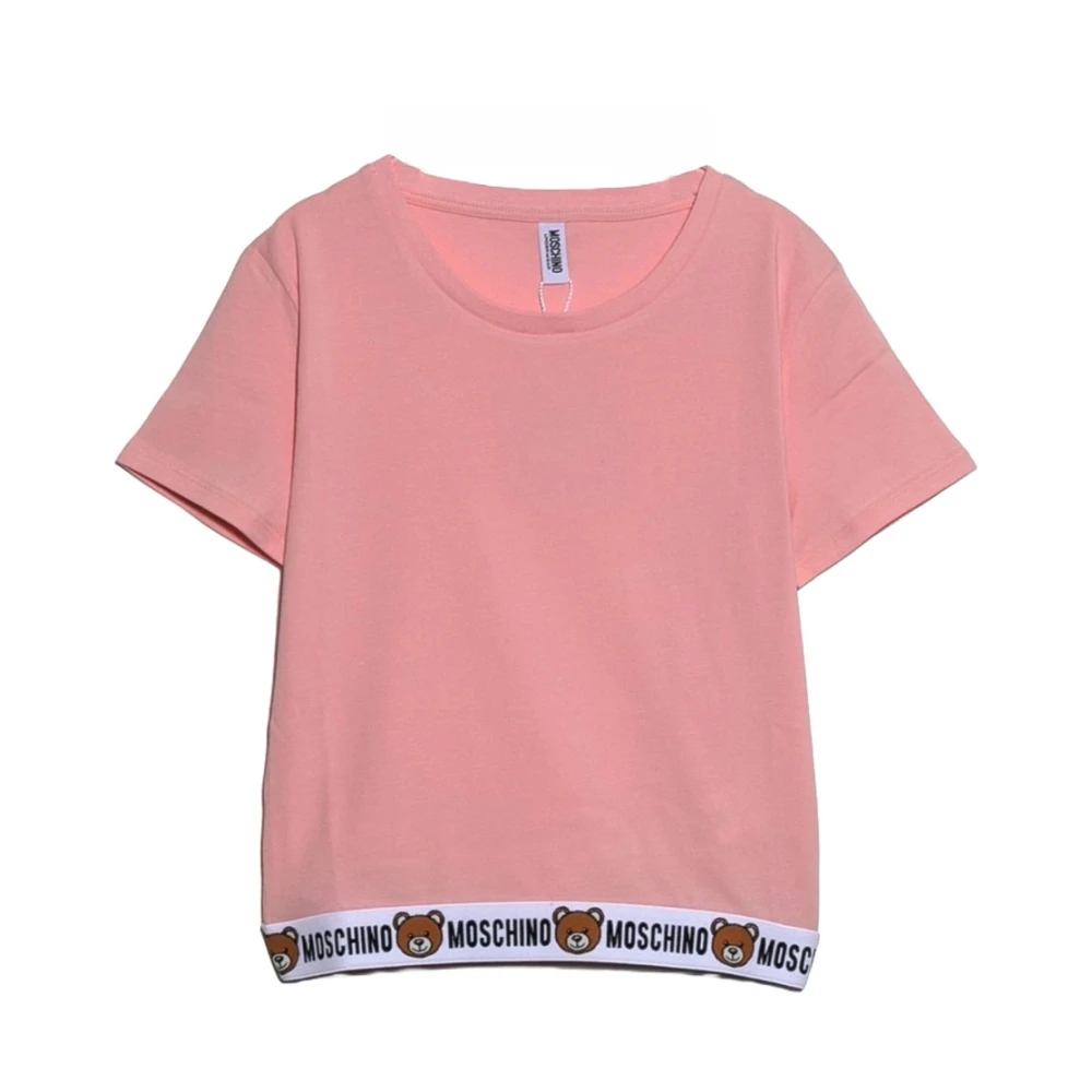 Love Moschino Roze T-shirt en Polo Set Pink Dames