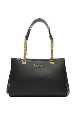 GUESS Bolso de hombro con logotipo brillante