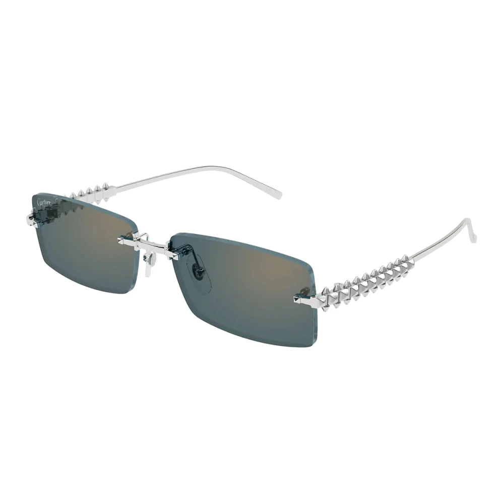 Cartier Unisex Gray Sunglasses, 57 Mm, Exception Sunglasses