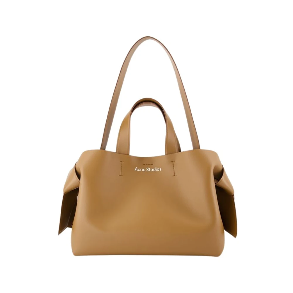 Acne Studios Women's Brown Leather Shopper Bag - Handbags - One Size - Bags