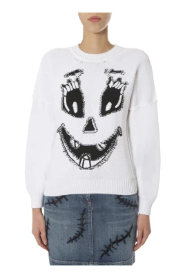 Maglia Knit Jaquard Ghost