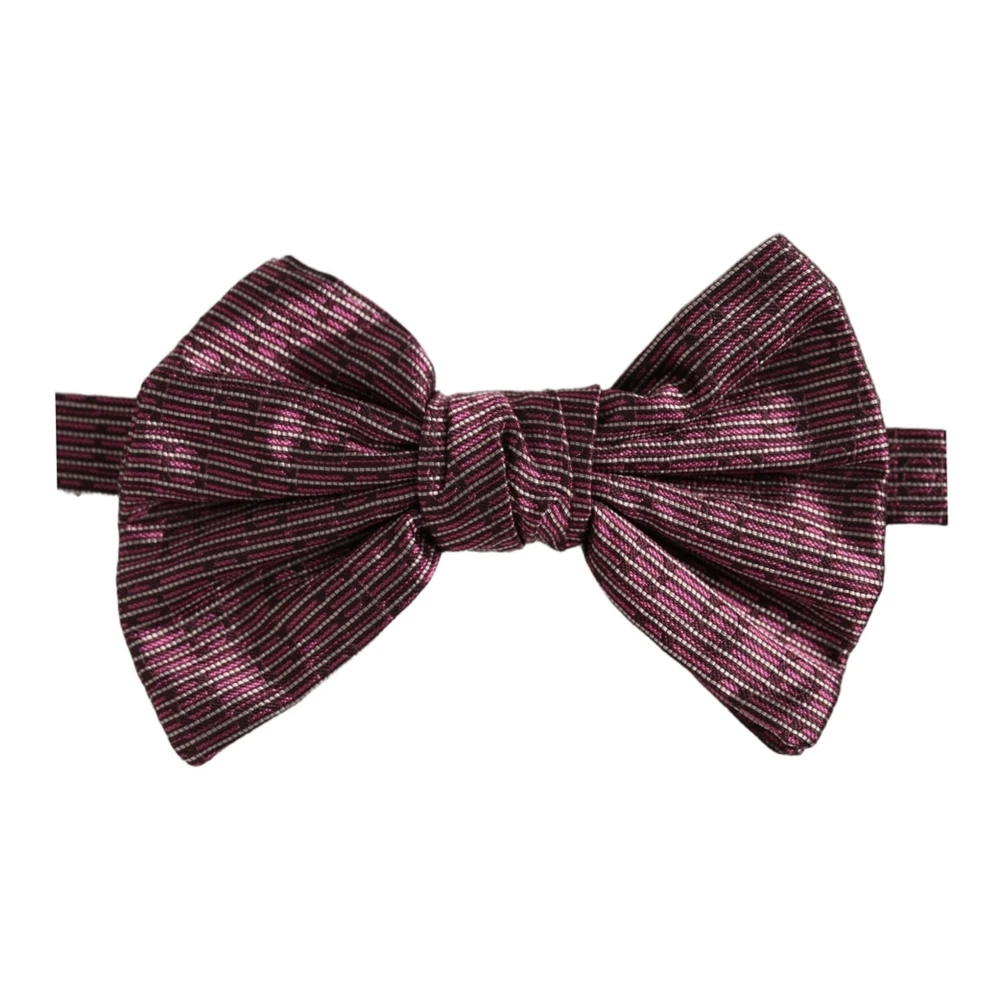 Dolce & Gabbana Red Pre-Tied Bow Tie - Male - Bow Ties - One Size - Accessories
