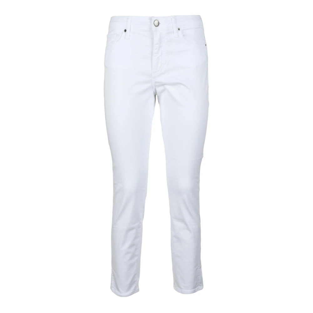 Armani Exchange Stijlvolle Jeans met Katoen en Elastaan White Dames