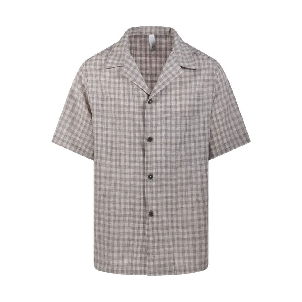 Hevo Beige Short Sleeve Shirts, Male, L, Novolic Shirt