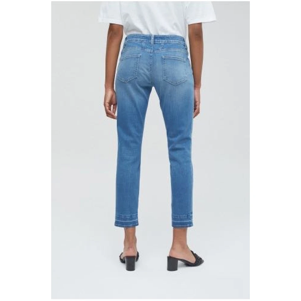 closed Blauwe Kleur Broek Blue Dames