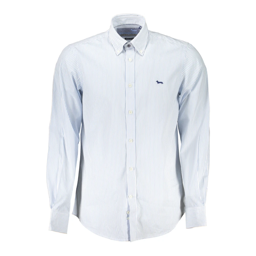 Harmont & Blaine Overhemd MET Lange Mouwen Mannen Blauw Blue Heren