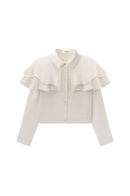 Embellished Collared Blouse