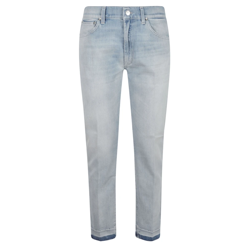 Dondup Vrouw Blauw Jeans Dames, W29, Katoen, Daila Slim-Fit Jeans
