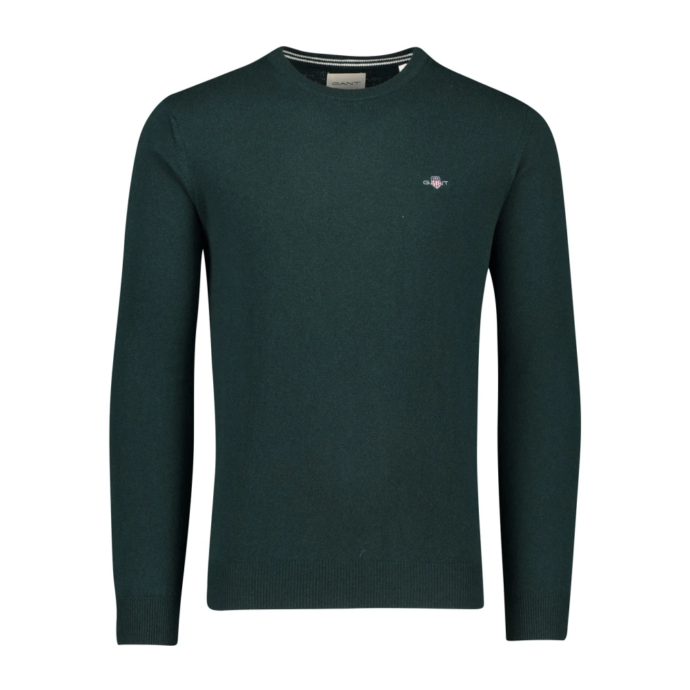 Gant Groene Trui Ronde Hals 50 Green Heren