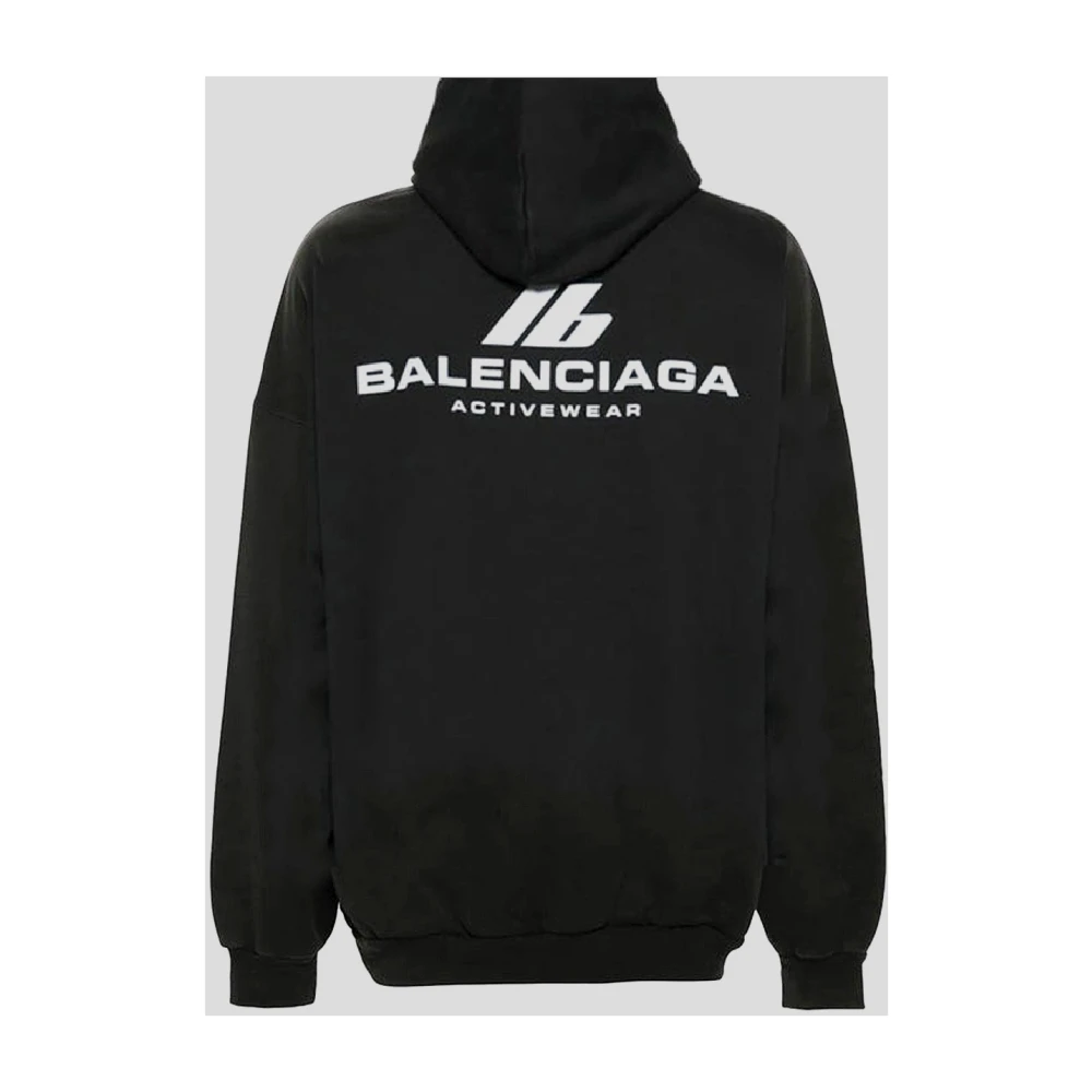 Balenciaga Unisex Sweatshirt Mode Kleding Black Heren
