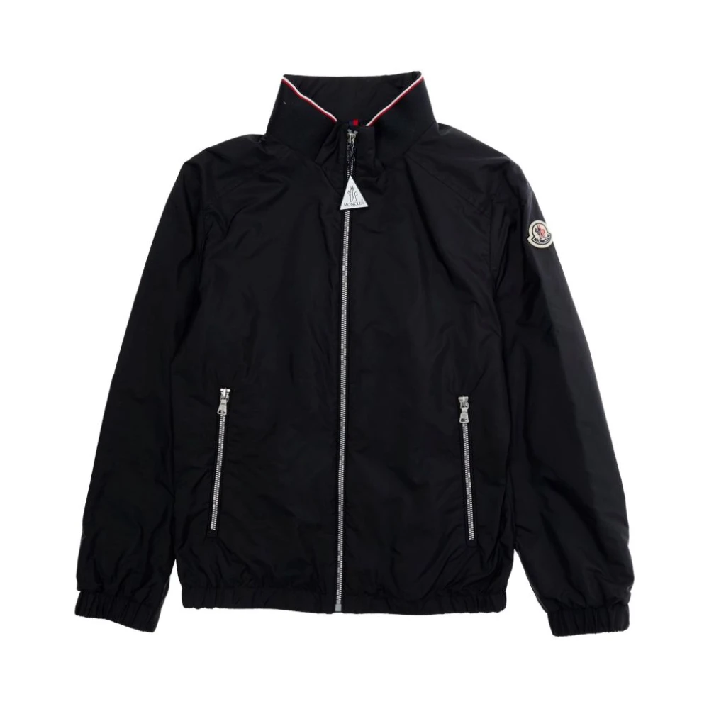 Moncler Black Light Jackets, Unisex, 8 Y, Hilmi Rain Jacket