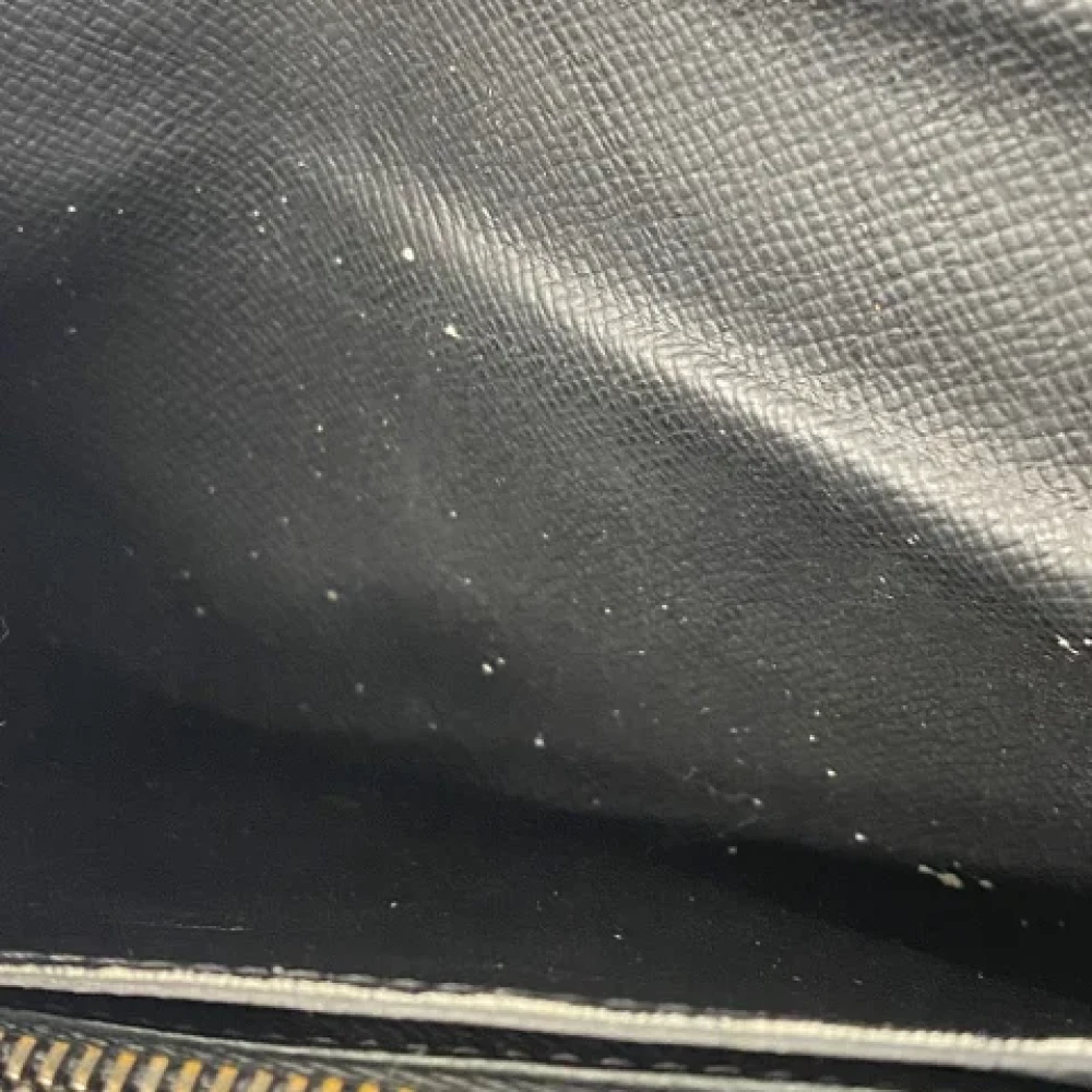 Louis Vuitton Vintage Pre-owned Canvas wallets Black Dames
