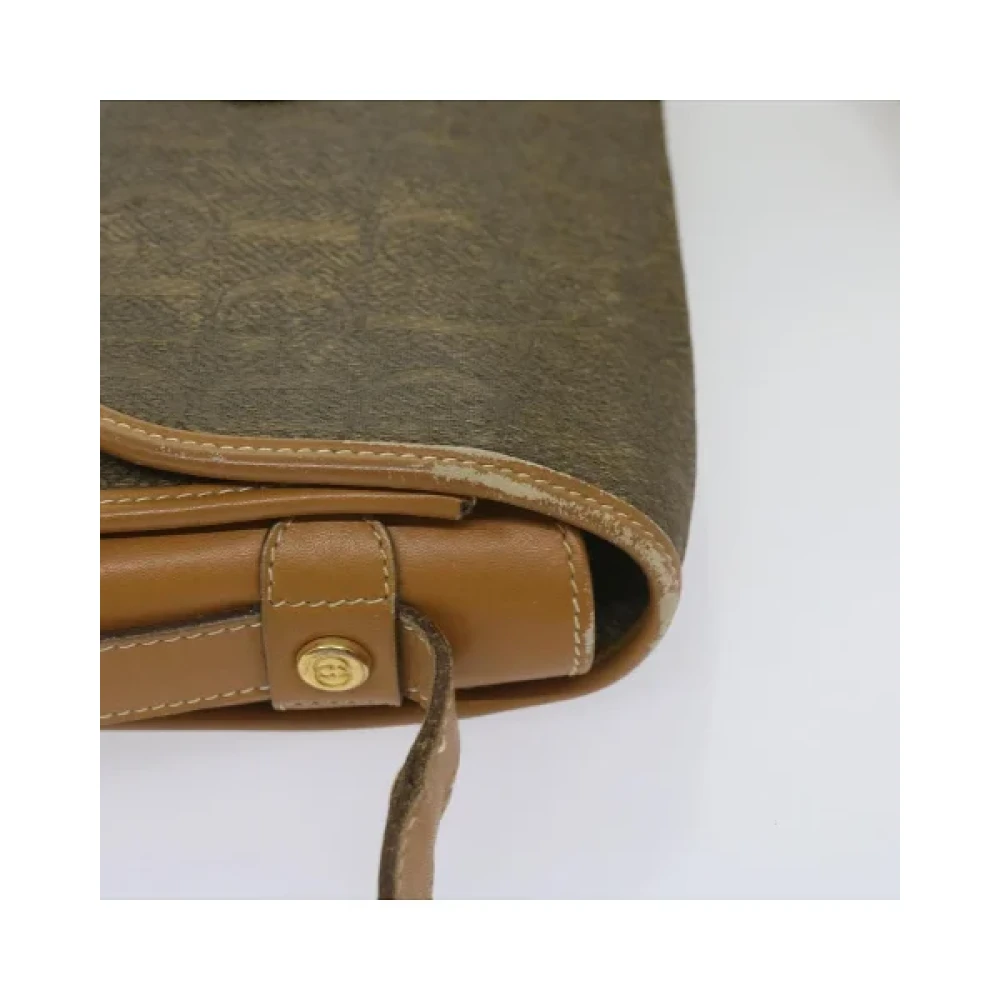 Gucci Vintage Pre-owned Cotton gucci-bags Brown Dames
