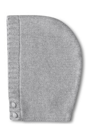 Flowing Beanie - Light Gray Melange