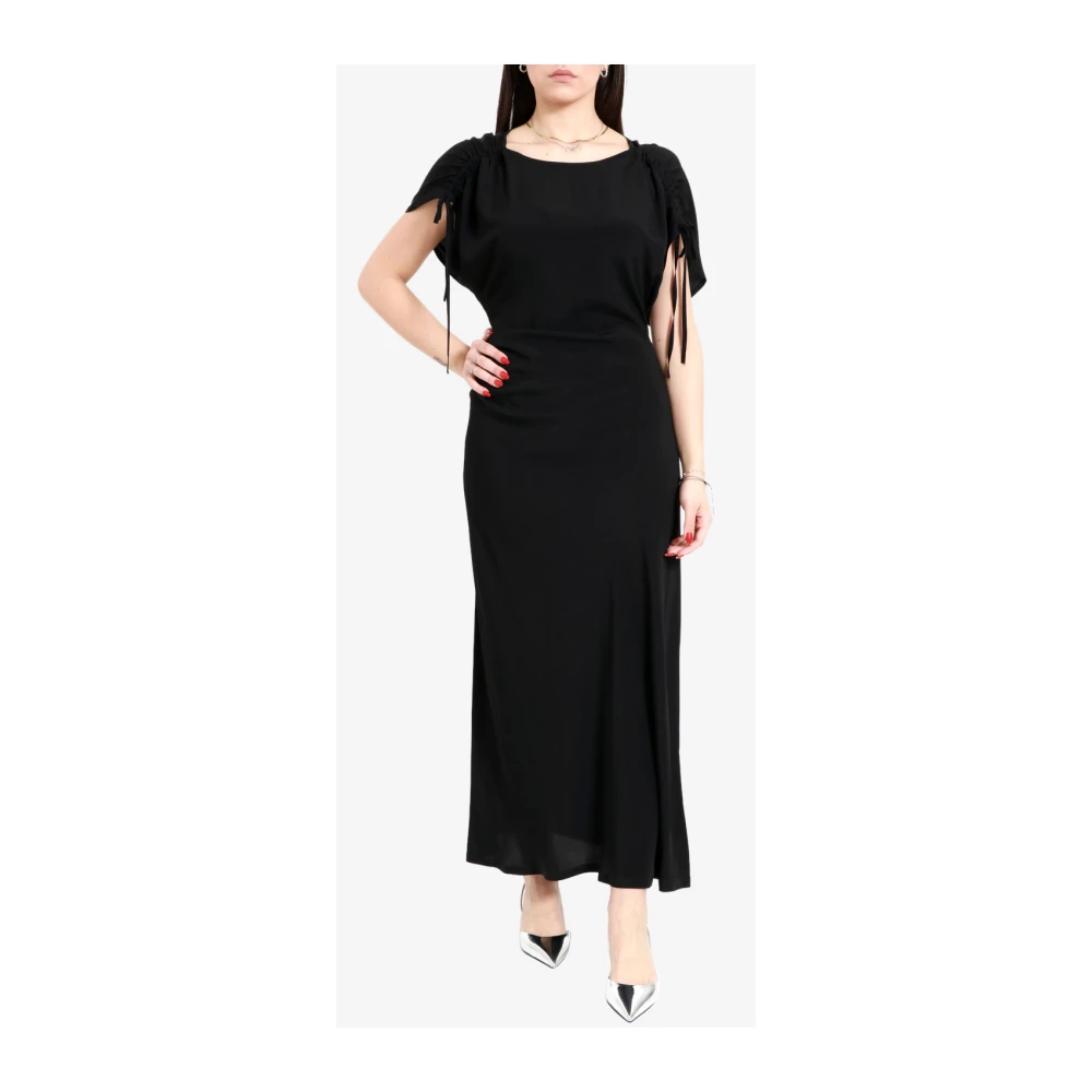 Mauro Grifoni Maxi Dresses Black Dames