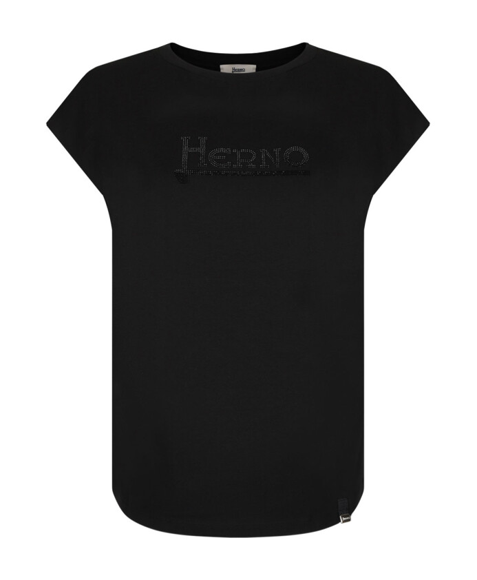 black-logo-print-t-shirt