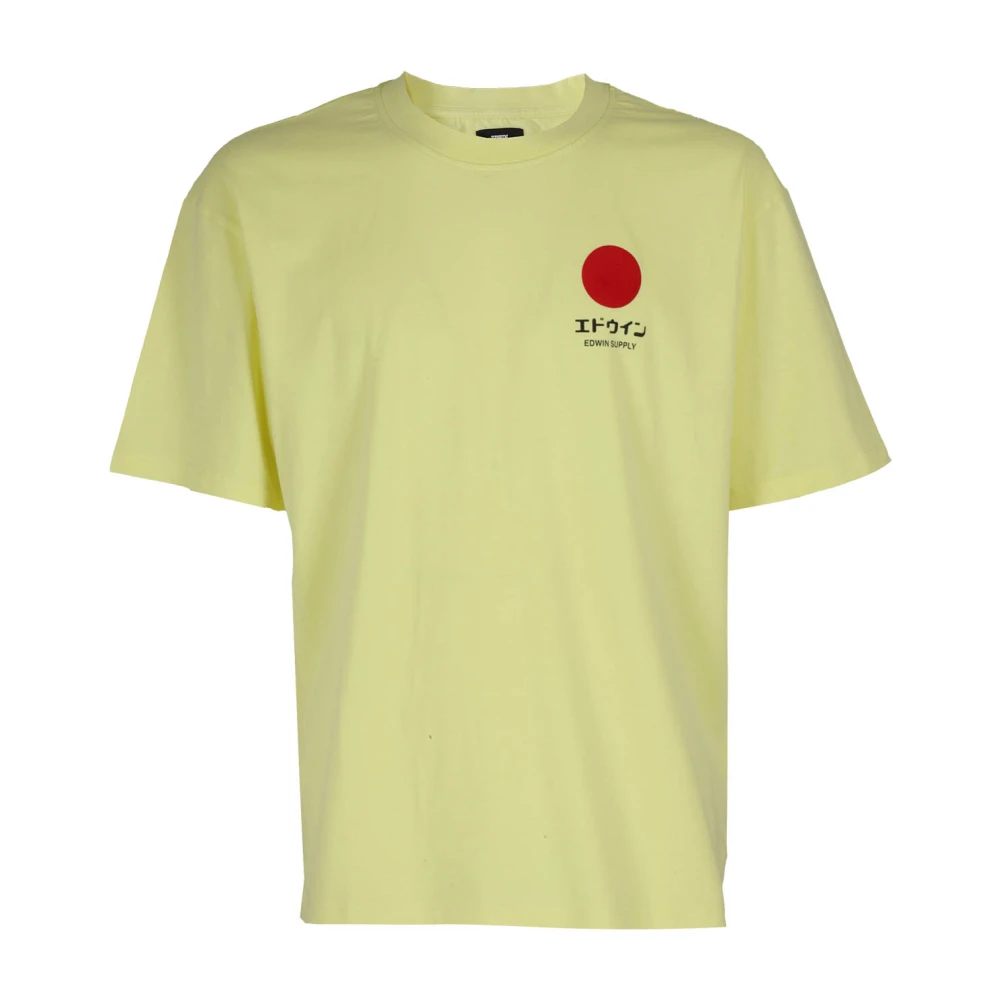 Edwin Japanse Zon Levering T-Shirt Green Heren