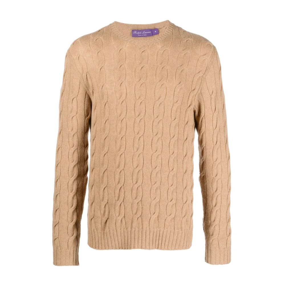Ralph Lauren Lange Mouw Hoodie Casual Trui Brown Heren