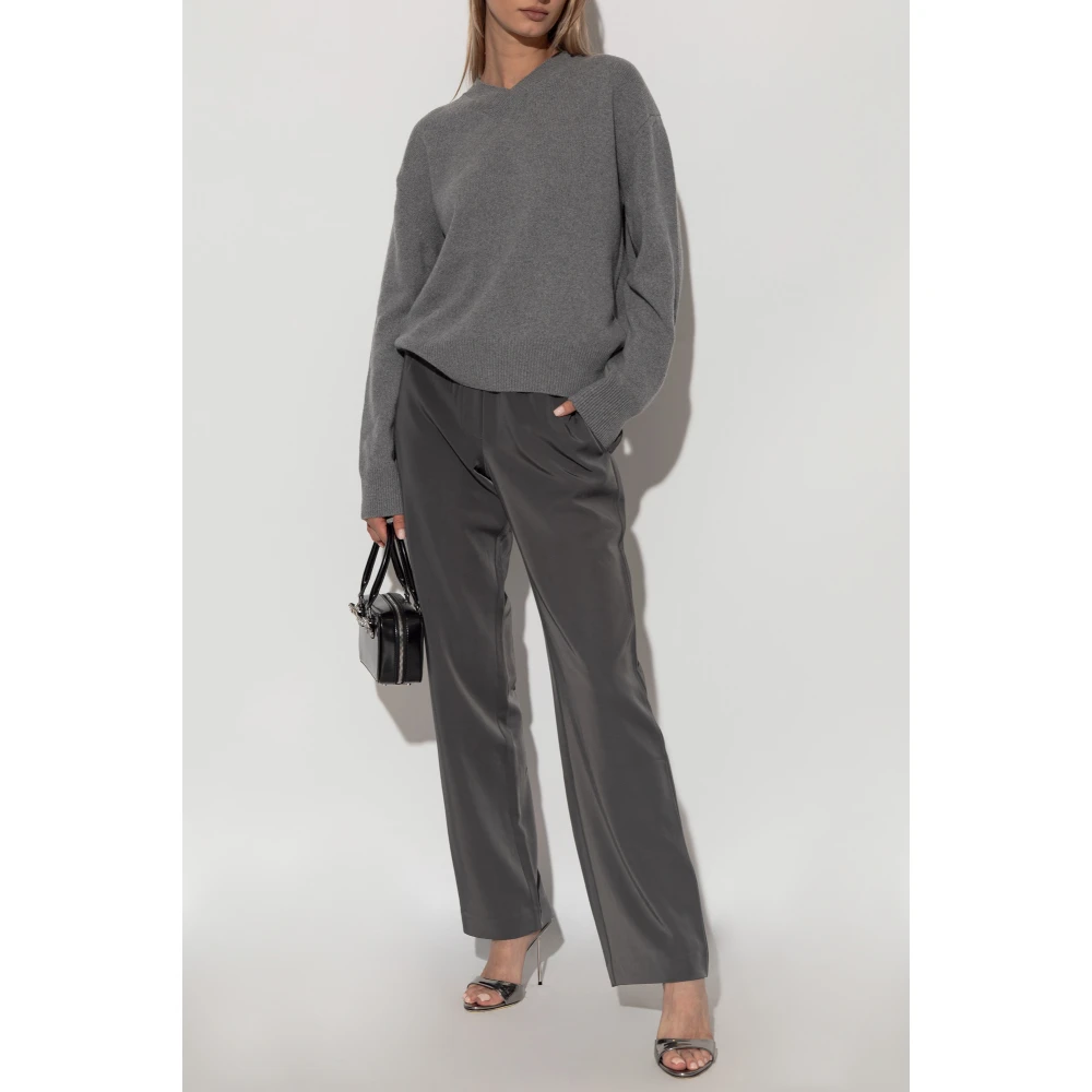 Samsøe Sweater Sabirgitte Gray Dames