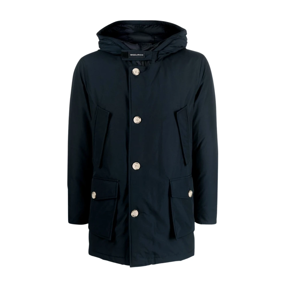 Woolrich Blauwe Arctische Lichtjas voor Mannen Blue Heren