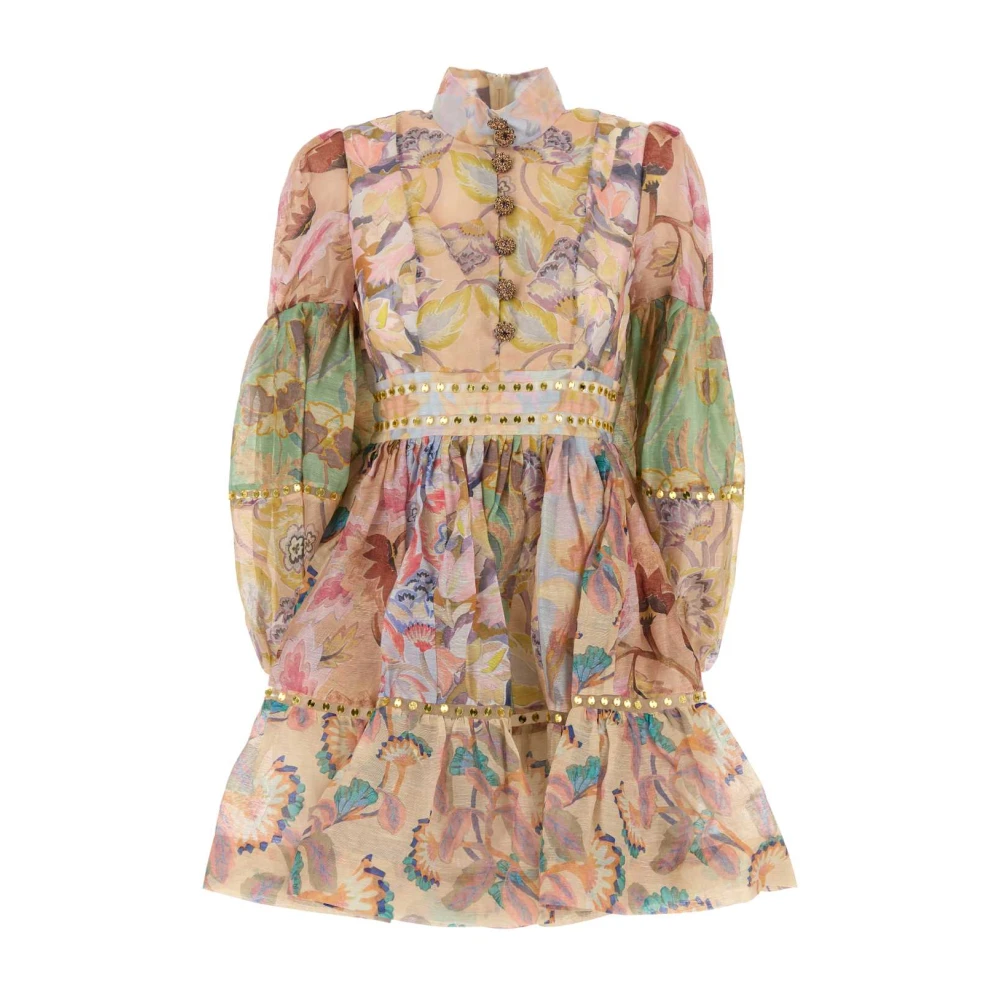 Zimmermann Illustration Mirror Jurk Multicolor Dames