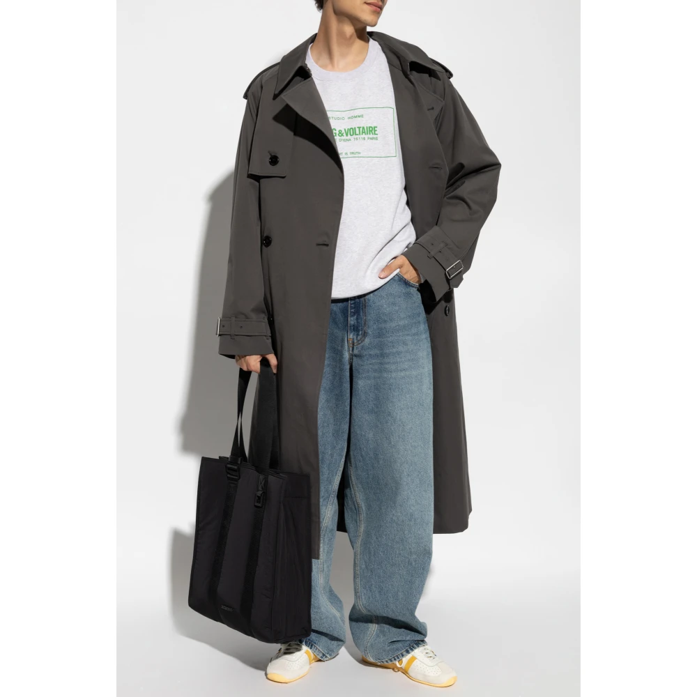 Zadig & Voltaire Sweatshirt Simba Insignia Gray Heren