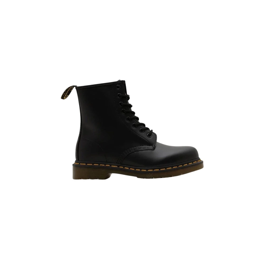 Dr. Martens Donna Nero - Stivale Stringato In Pelle Liscia 1460 - Shoes - 38 Eu - Immagine 9