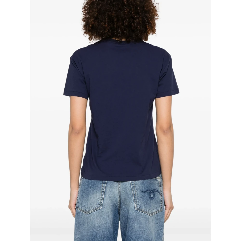 Polo Ralph Lauren Blauw Polo Bear T-shirt Blue Dames
