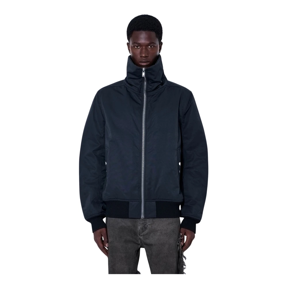 Rick Owens Tower Dracuflight Bomber Jacket - Male - Bomber Jackets - Blue - S - Jackets