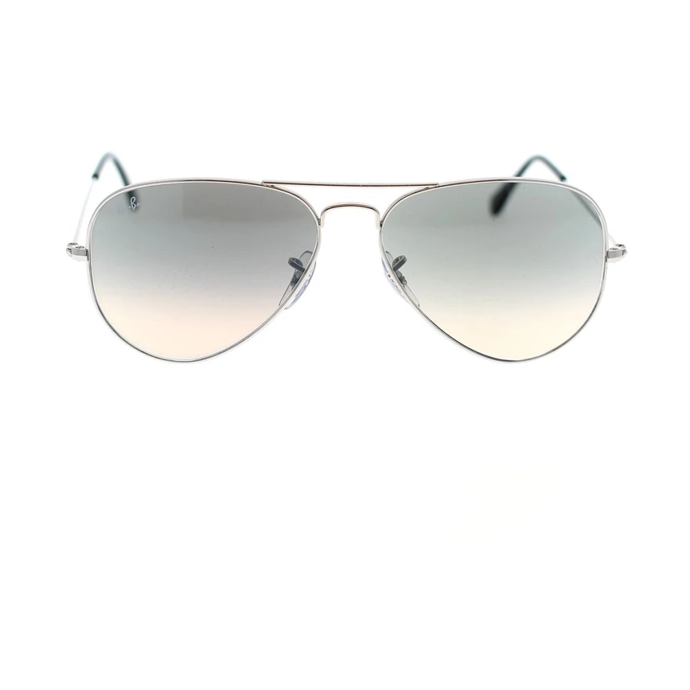 Ray-Ban Women's Gray Sunglasses, 55 Mm, Iconic Aviator Sunglasses