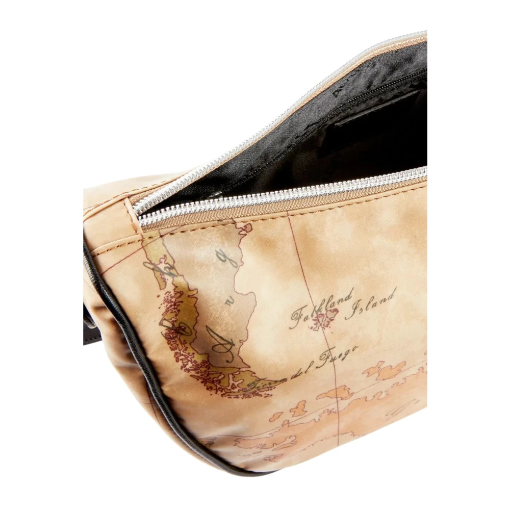 Alviero Martini 1a Classe Donnavventura Geo Classic Schoudertas Beige Dames