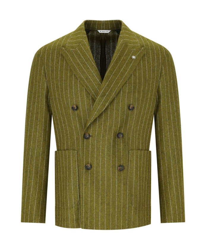 veste-verte-a-rayures-a-double-boutonnage