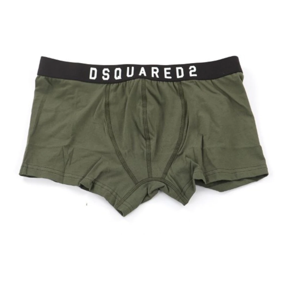 Dsquared2 Groene Boxer Ondergoed Green Heren