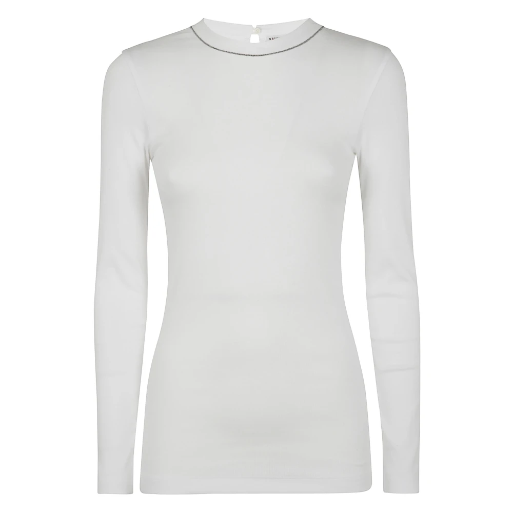 Tops > Long Sleeve Tops - - Brunello Cucinelli - Modalova
