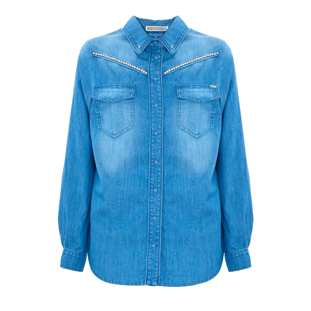 Blouses & Shirts > Denim Shirts - - Kocca - Modalova